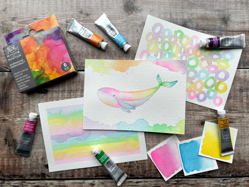 Winsor & Newton Professional Watercolour Vibrant Set 6x5ml Tubes