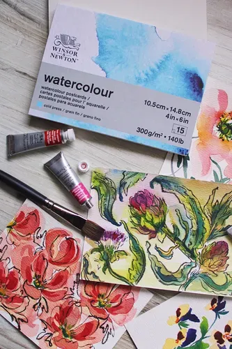 Winsor & Newton Professional Watercolour Floral Set 6x5ml Tubes