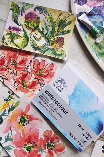 Winsor & Newton Professional Watercolour Floral Set 6x5ml Tubes
