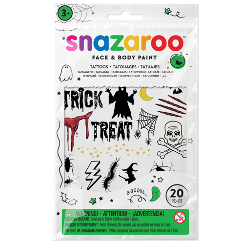 Snazaroo Spooky Halloween Tattoos
