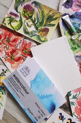 Winsor & Newton Professional Watercolour Floral Set 6x5ml Tubes