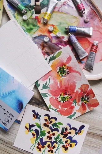Winsor & Newton Professional Watercolour Floral Set 6x5ml Tubes