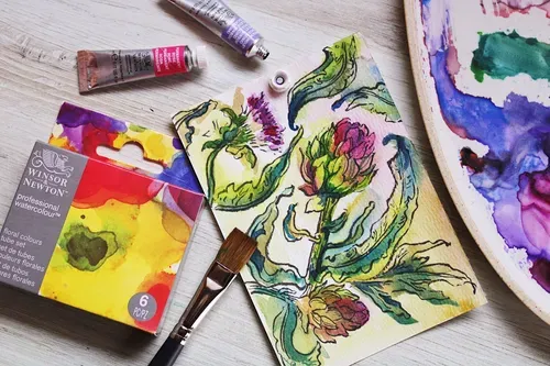 Winsor & Newton Professional Watercolour Floral Set 6x5ml Tubes