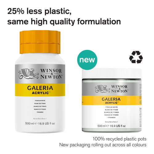 Winsor & Newton Galeria Acrylic Burnt Sienna 500ml