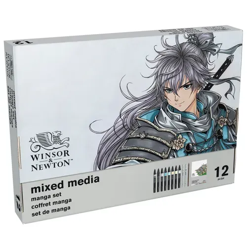 Winsor & Newton Promarker Mixed Media Set - Manga 2