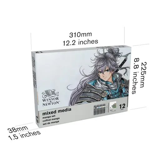 Winsor & Newton Promarker Mixed Media Set - Manga 2