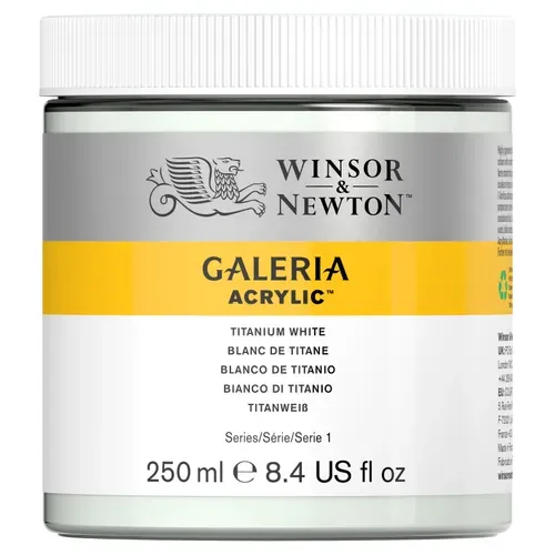 Winsor & Newton Galeria Acrylic Titanium White 250ml