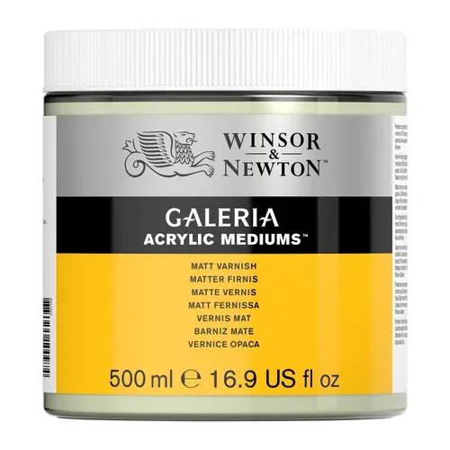 Winsor & Newton Galeria Matt Varnish 500ml