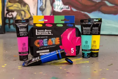 Liquitex Set - Basics Illuminated Brights