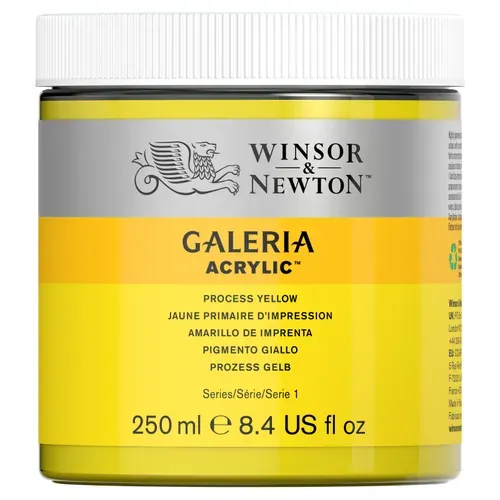Winsor & Newton Galeria Acrylic Process Yellow 250ml